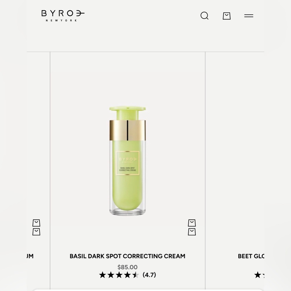 BYROE New York Skincare basil dark spot treatment - Picture 3 of 7